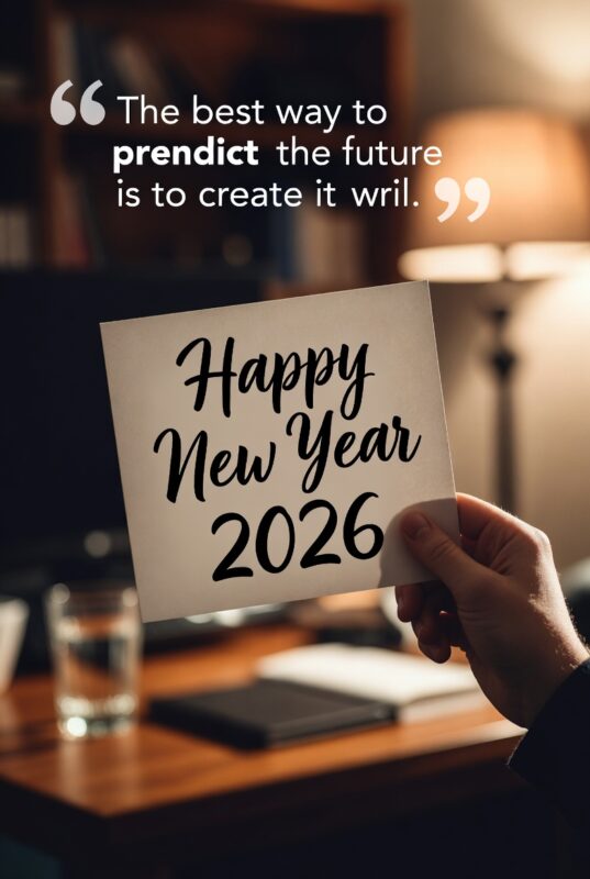 Happy New Year Image with Quote