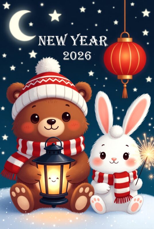 Cute New Year Wallpaper
