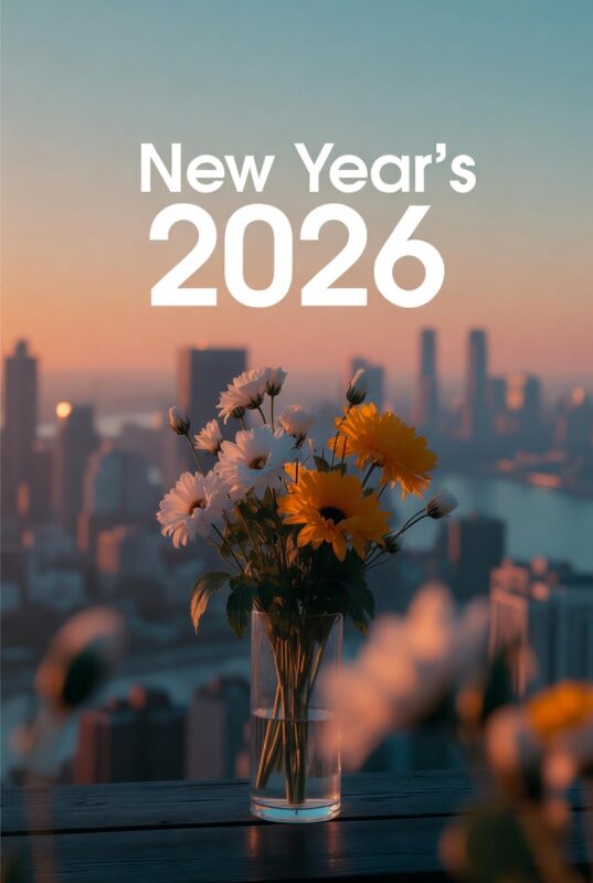 Aesthetic New Year Wallpaper