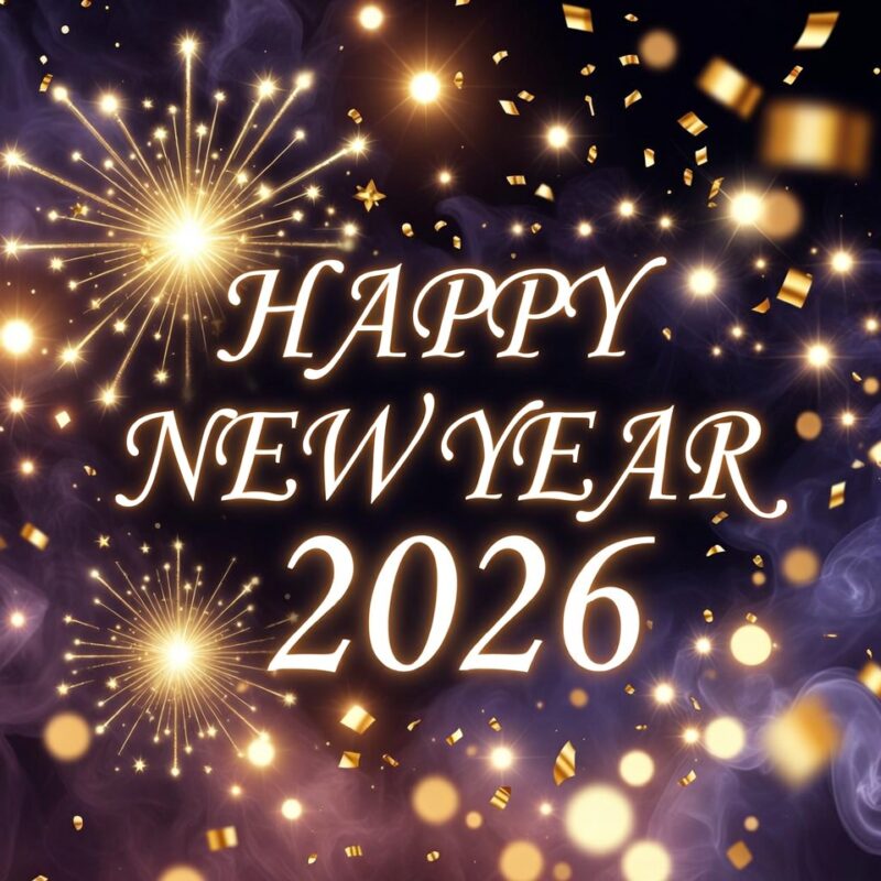 100+ Best Happy New Year Greetings 2026 – Wishes, Quotes, Images & Messages to Start the Year Right 19 Happy New Year Greetings 2026 Image