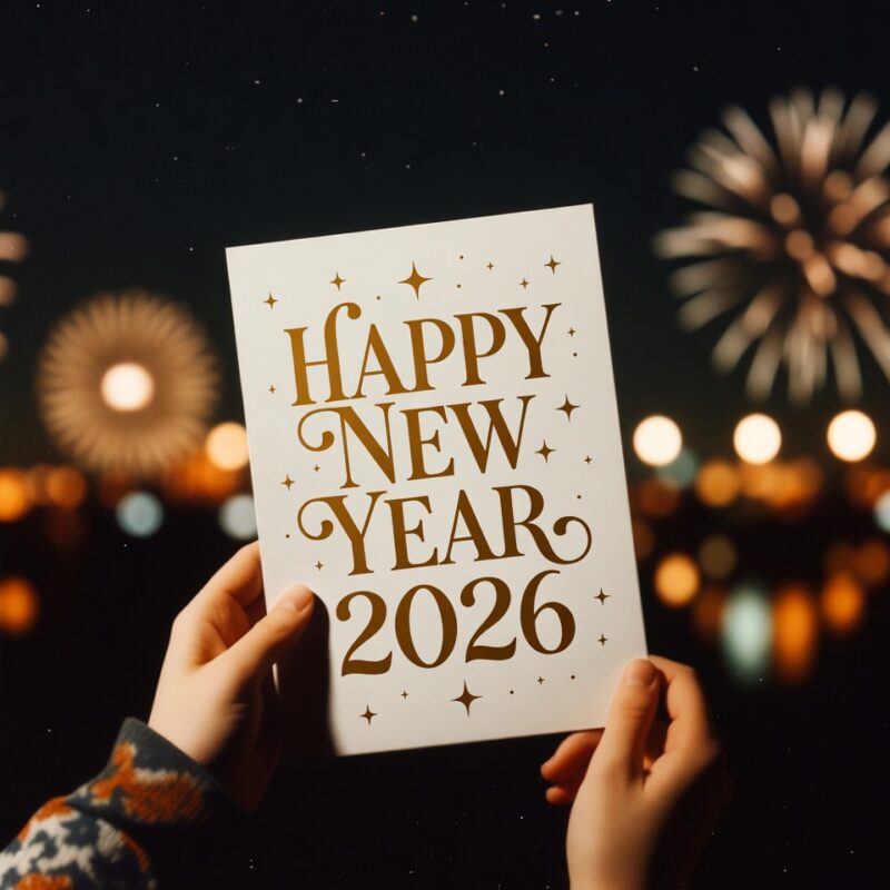 100+ Best Happy New Year Greetings 2026 – Wishes, Quotes, Images & Messages to Start the Year Right 18 Happy New Year Greetings 2026 Image