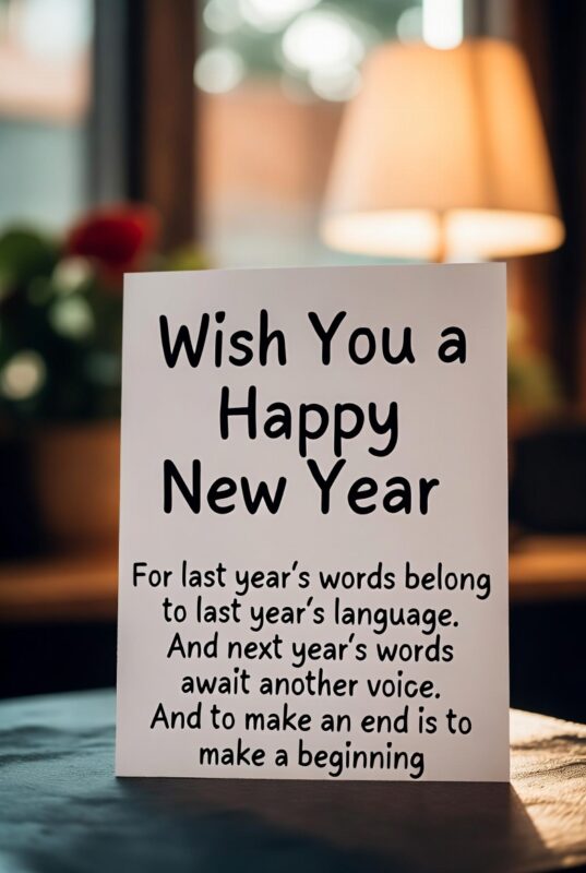 Happy New Year Images with Quotes 2026 – Free, Religious & Beautiful Wishes 78 Wish You a Happy New Year Image with Quote