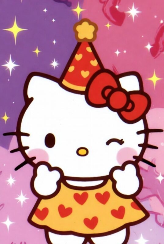 Hello Kitty Happy New Year Wallpaper