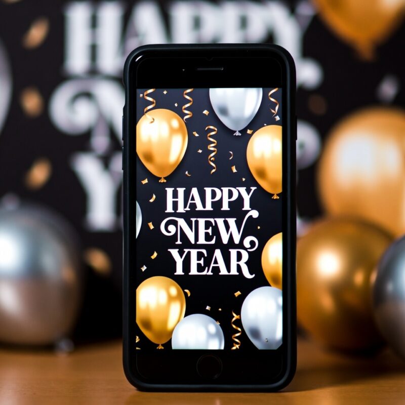 New Year DP for WhatsApp