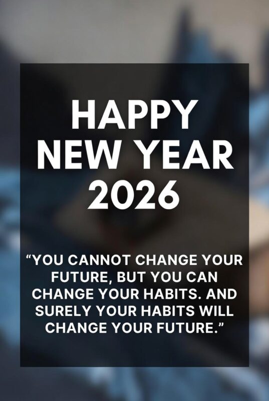 Happy New Year Image with Quote