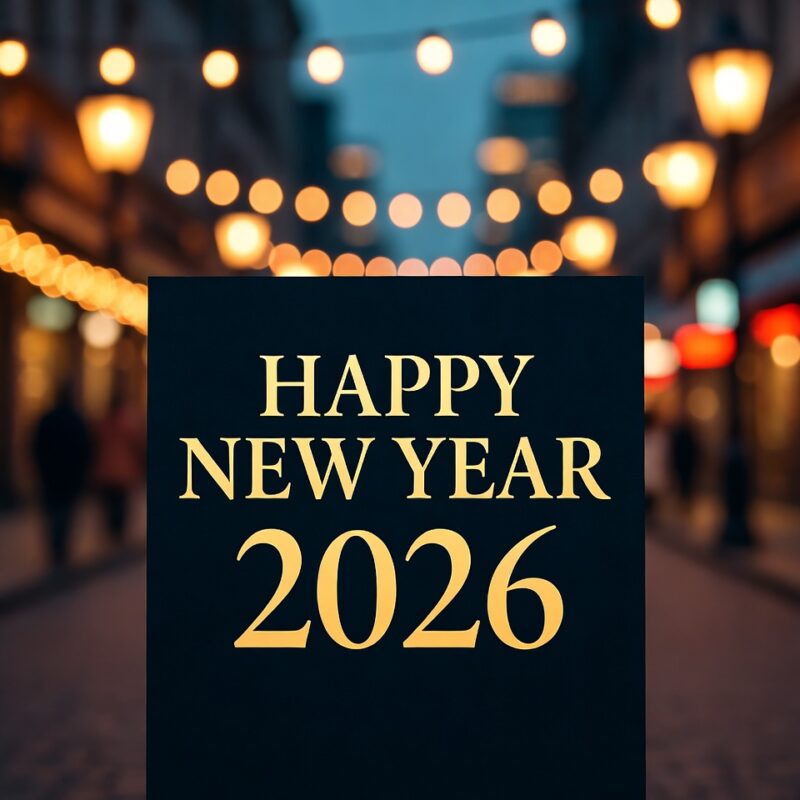 100+ Best Happy New Year Greetings 2026 – Wishes, Quotes, Images & Messages to Start the Year Right 13 Happy New Year Greetings 2026 Image