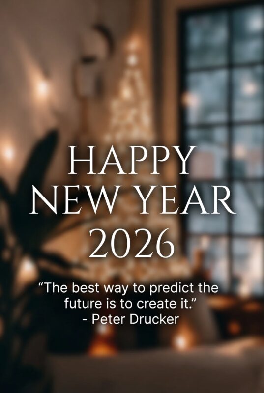 Happy New Year Image with Quote
