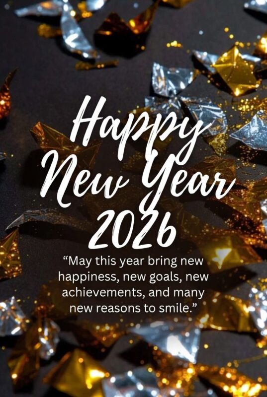 Happy New Year Images with Quotes 2026 – Free, Religious & Beautiful Wishes 36 Beautiful Happy New Year Image with Quote 2026