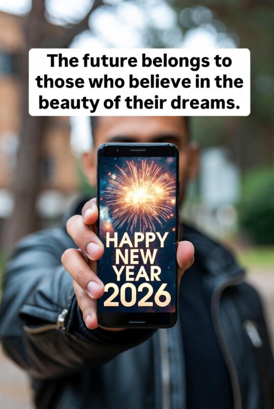 Happy New Year Image with Quote