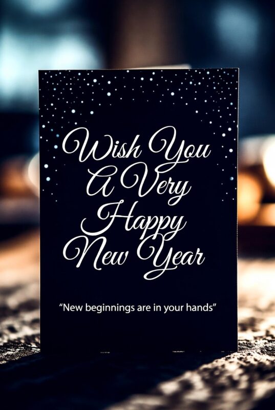 Happy New Year Images with Quotes 2026 – Free, Religious & Beautiful Wishes 103 Wish You a Happy New Year Image with Quote