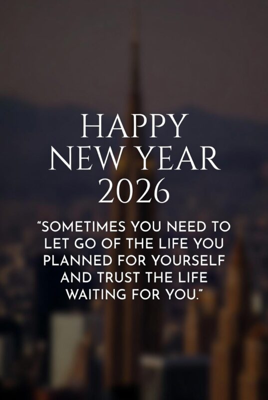 Happy New Year Image with Quote