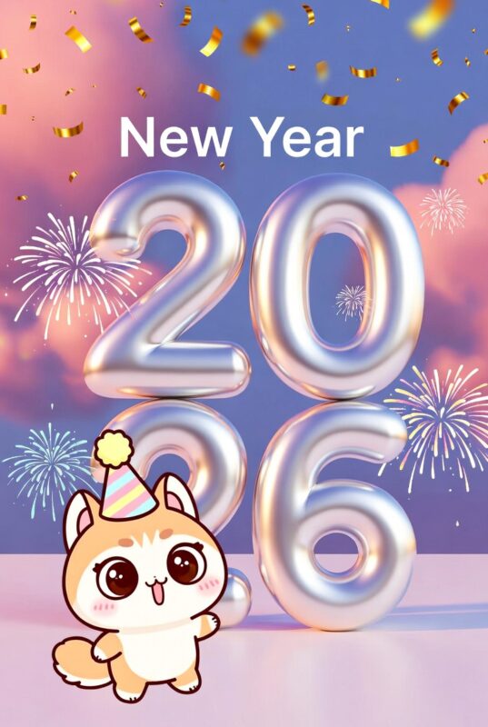 Cute New Year Wallpaper
