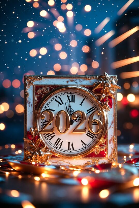 Aesthetic New Year Wallpaper