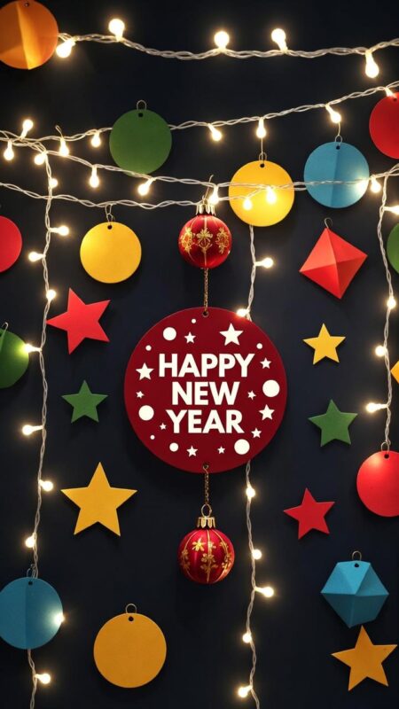 Happy New Year Background 2026 – Free HD Wallpapers, Zoom & Teams Designs 27 Cute Happy New Year Background