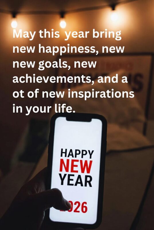 Happy New Year Images with Quotes 2026 – Free, Religious & Beautiful Wishes 46 Beautiful Happy New Year Image with Quote 2026