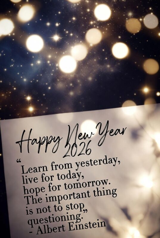 Happy New Year Image with Quote