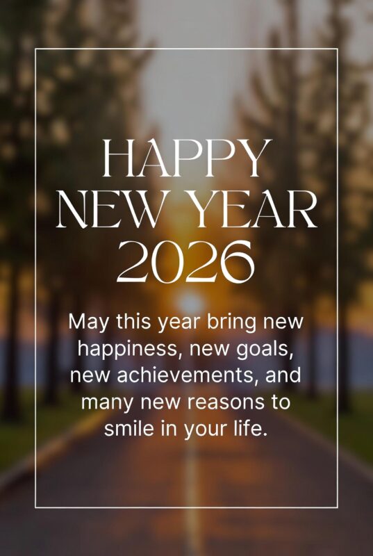 Happy New Year Image with Quote