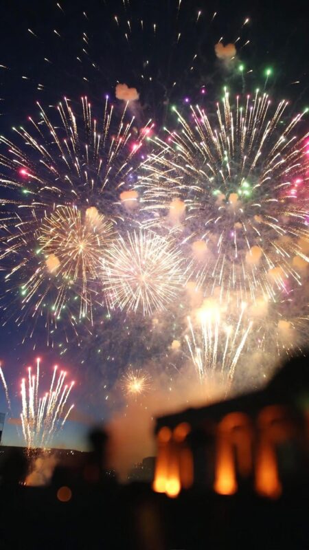 Happy New Year Background 2026 – Free HD Wallpapers, Zoom & Teams Designs 6 Happy New Year Background with Fireworks