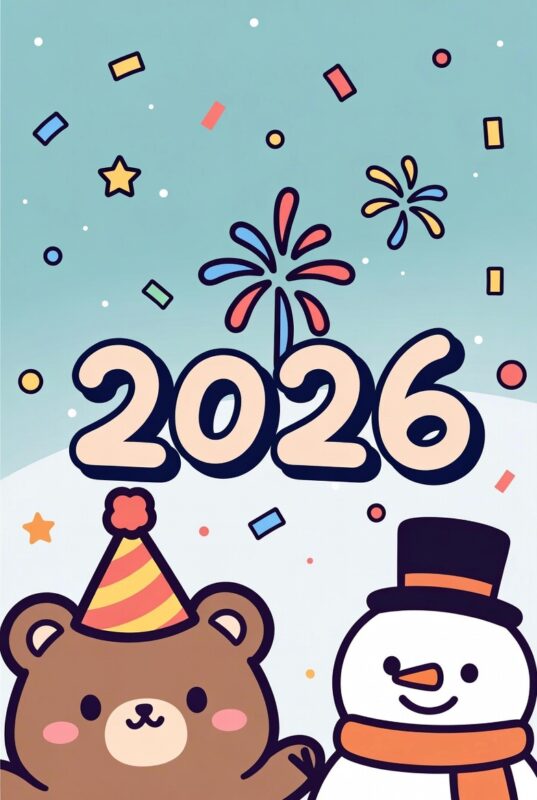 Cute New Year Wallpaper
