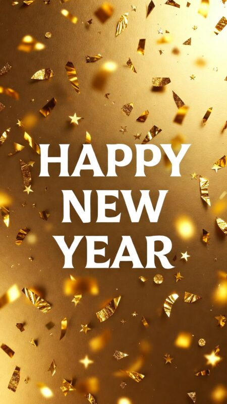 Happy New Year Background 2026 – Free HD Wallpapers, Zoom & Teams Designs 55 Gold Happy New Year Background