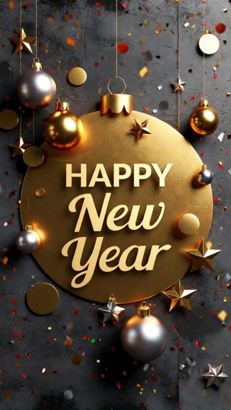 Happy New Year Background 2026 – Free HD Wallpapers, Zoom & Teams Designs 30 Cute Happy New Year Background