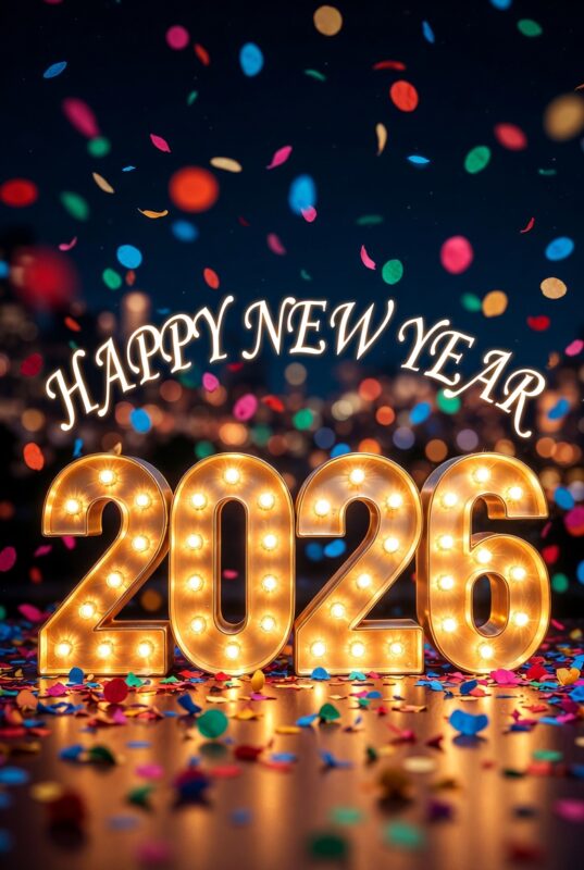 download 8 6 Happy new year 2026 images