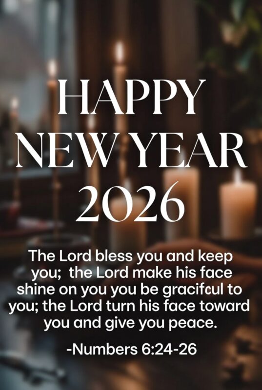 Happy New Year Images with Quotes 2026 – Free, Religious & Beautiful Wishes 57 Religious Happy New Year Image with Quote