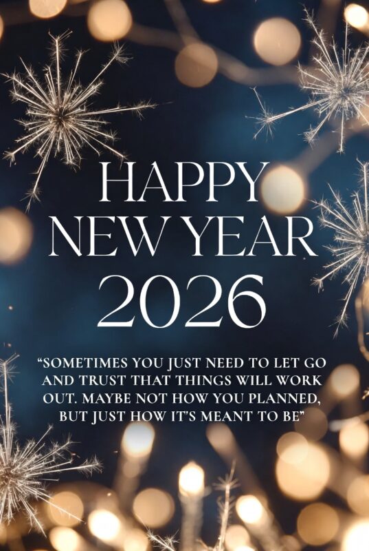 Happy New Year Image with Quote