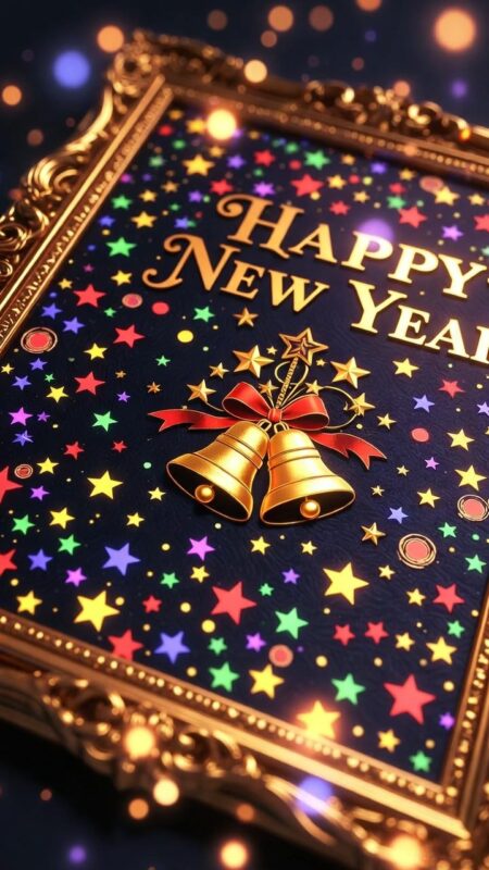 Happy New Year Background 2026 – Free HD Wallpapers, Zoom & Teams Designs 31 Cute Happy New Year Background