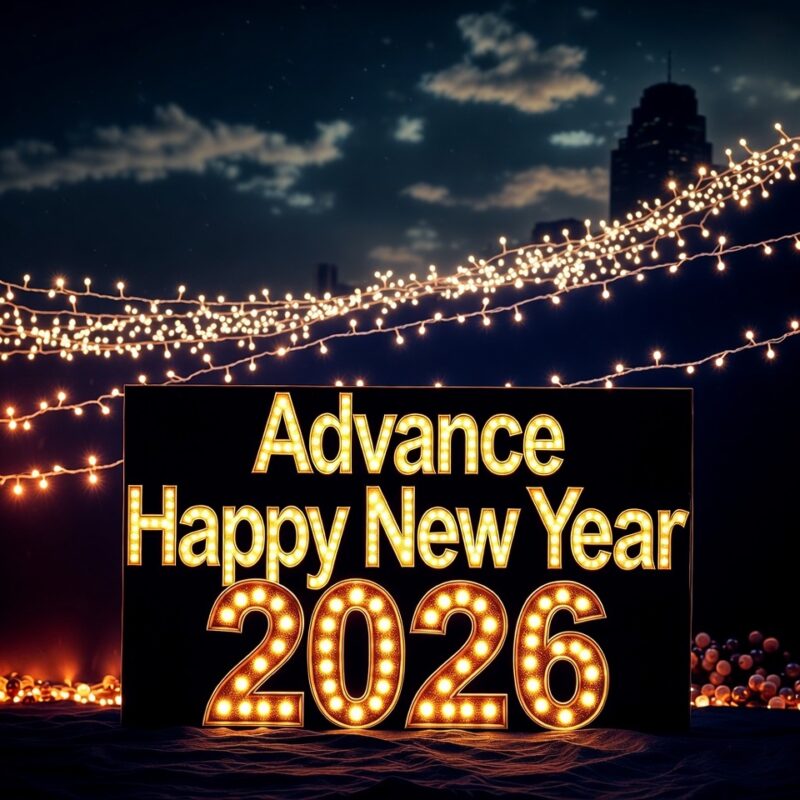 download 9 7 Advance happy new year 2026 in advance