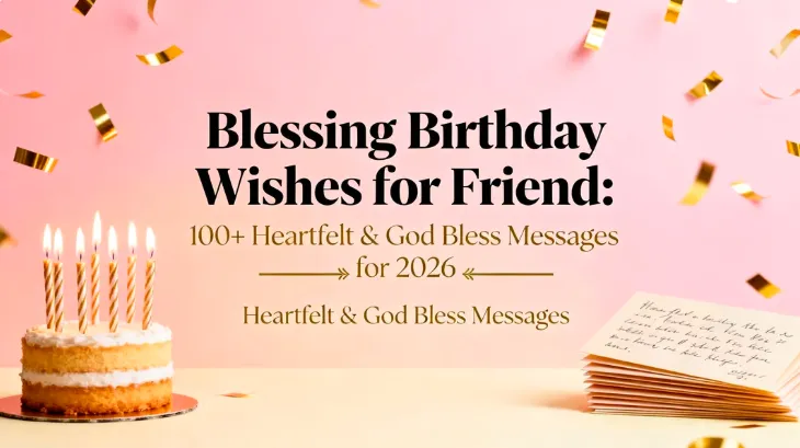 Blessing Birthday Wishes for Friend: 100+ Heartfelt & God Bless Messages for 2026