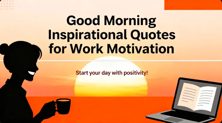 Good Morning Inspirational Quotes for Work Motivation