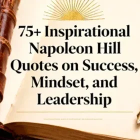 75+ Inspirational Napoleon Hill Quotes on Success, Mindset, and Leadership