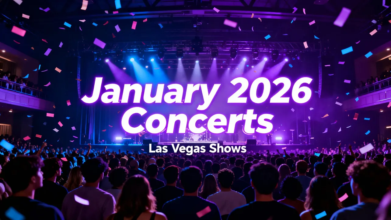 Entertainment Spotlight Concerts in January 2026 and Las Vegas Shows