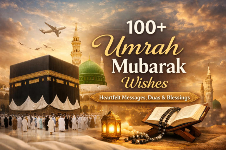 100+ Umrah Mubarak Wishes: Heartfelt Messages, Duas, and Blessings