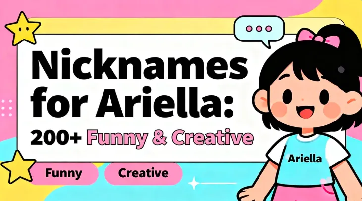 Nicknames for Ariella: 200+ Funny & Creative