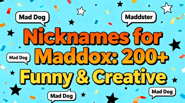 Nicknames for Maddox: 200+ Funny & Creative