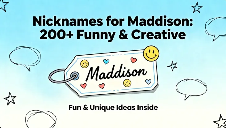 Nicknames for Maddison: 200+ Funny & Creative