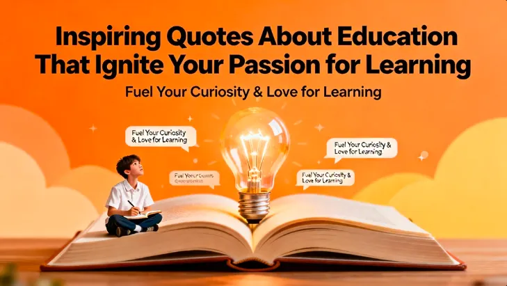 Inspiring Quotes About Education That Ignite Your Passion for Learning 1 Inspiring Quotes About Education That Ignite Your Passion for Learning