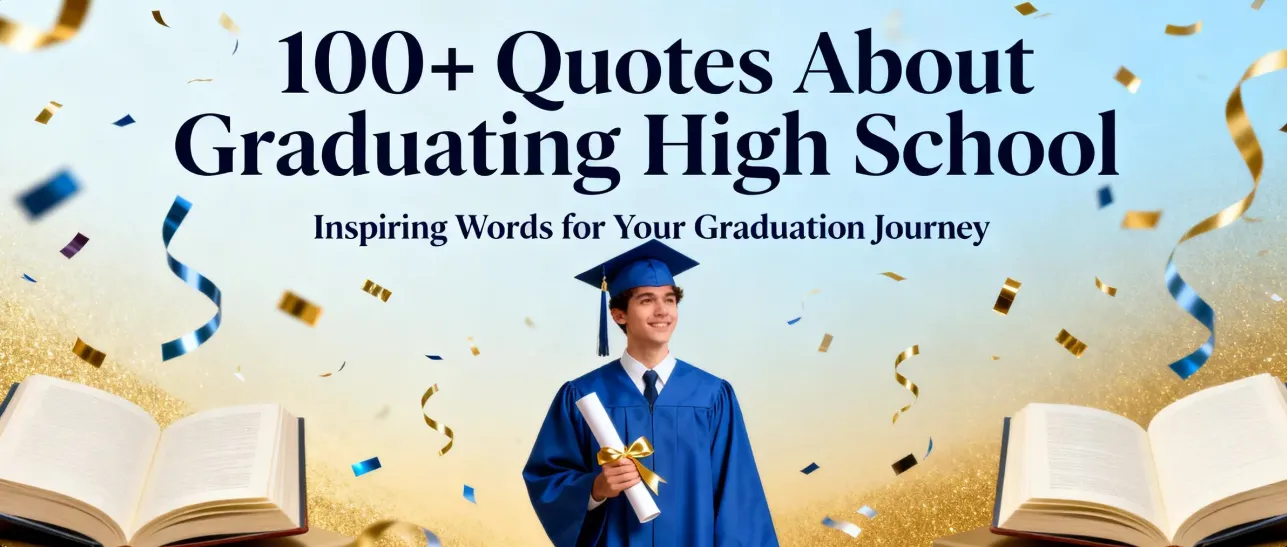 Quotes About Graduating High School to Capture Every Bittersweet Moment 1 100+ Quotes About Graduating High School