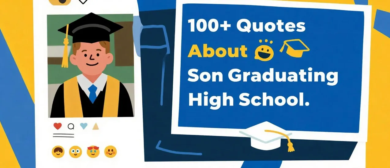 Quotes About Son Graduating High School: Emotional Words to Celebrate Your Proudest Moment 🎓 1 100 Quotes About Son Graduating High School 🎓 Quotes About Son Graduating High School