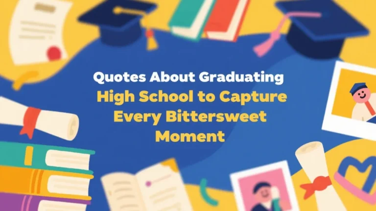 Quotes About Graduating High School to Capture Every Bittersweet Moment 2 Quotes About Graduating High School to Capture Every Bittersweet Moment