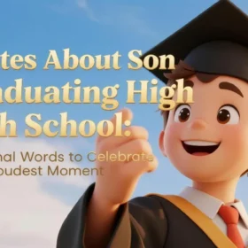 Quotes About Son Graduating High School Emotional Words to Celebrate Your Proudest Moment 🎓