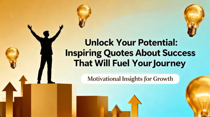 Unlock Your Potential Inspiring Quotes About Success That Will Fuel Your Journey
