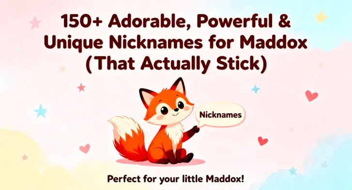 150+ Adorable, Powerful & Unique Nicknames for Maddox (That Actually Stick)