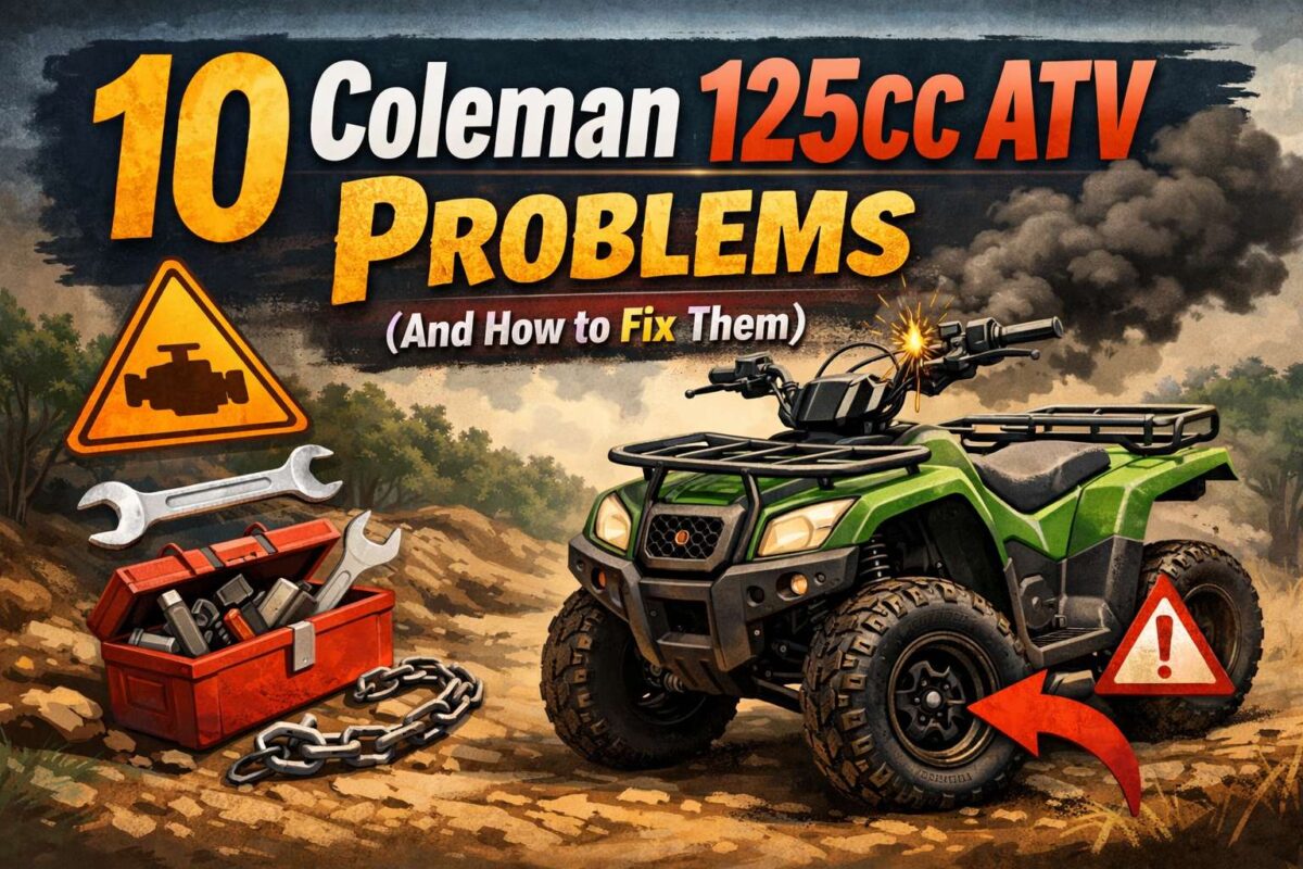Coleman 125CC ATV Problems