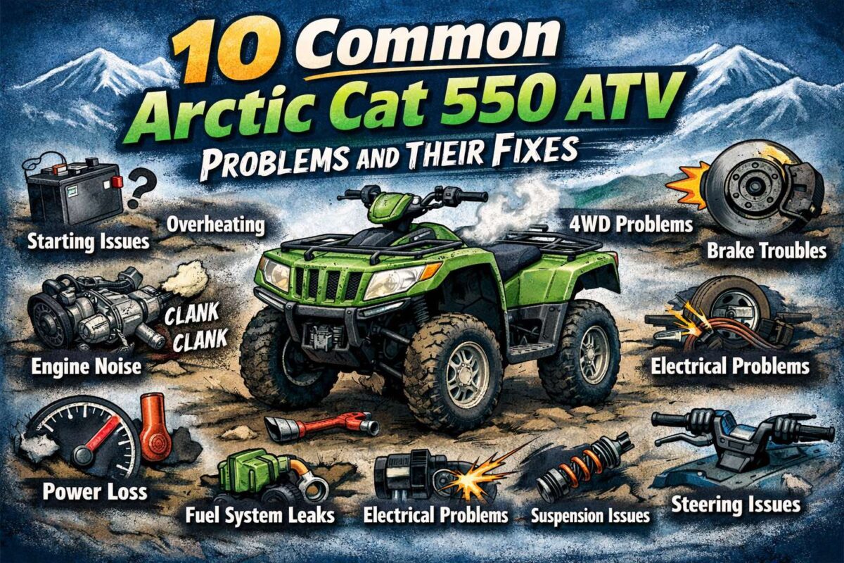 Arctic Cat 550 ATV Problems