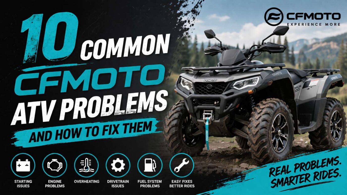 CF Moto ATV Problems
