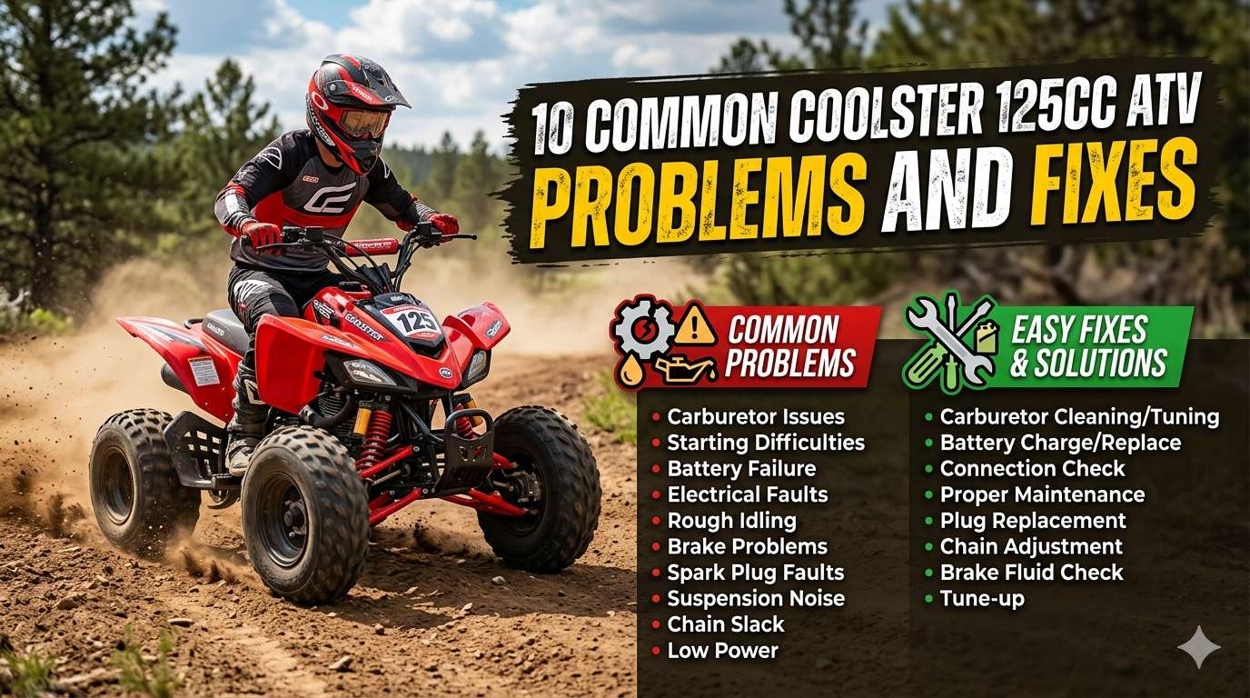 Coolster 125CC ATV Problems