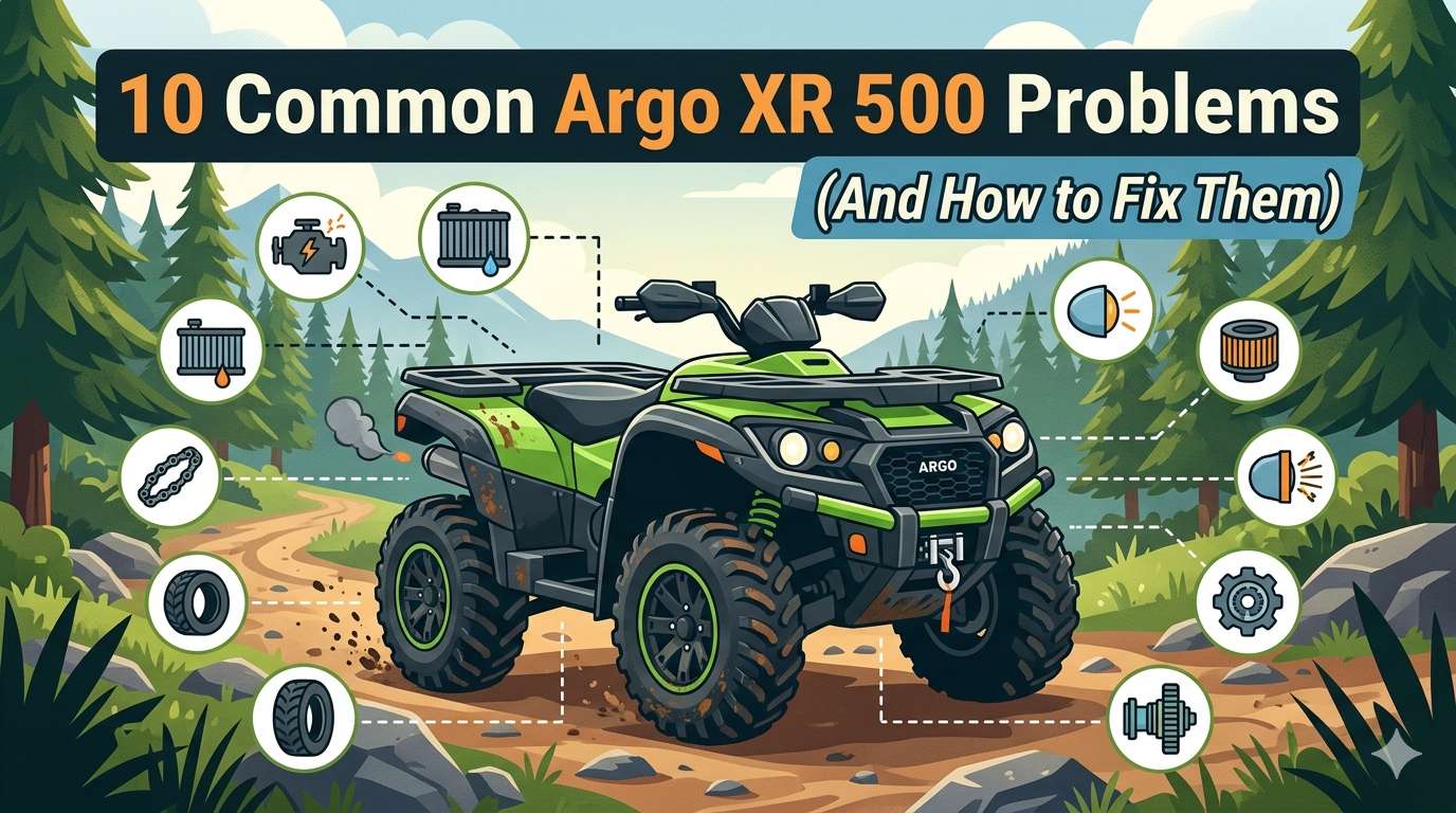 10 Common Argo XR 500 Problems (And How to Fix Them) 1 Argo XR 500 Problems